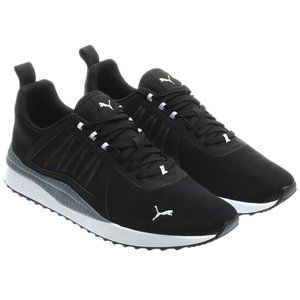 PUMA Men Pacer Net Cage Trainers Sneakers Lifestyle Running Shoes--Black